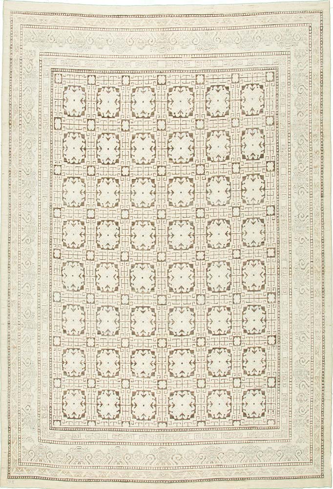 7’9″x9’10” Afghan Traditional Wool  (#10992)