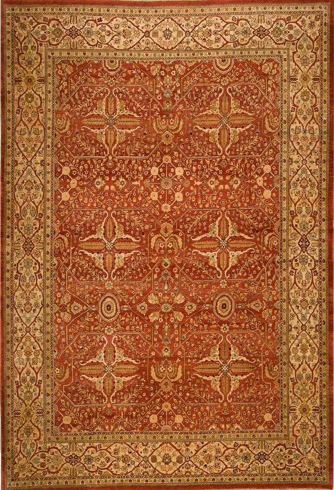 9'x12'Afghan Traditional Wool (#1290)