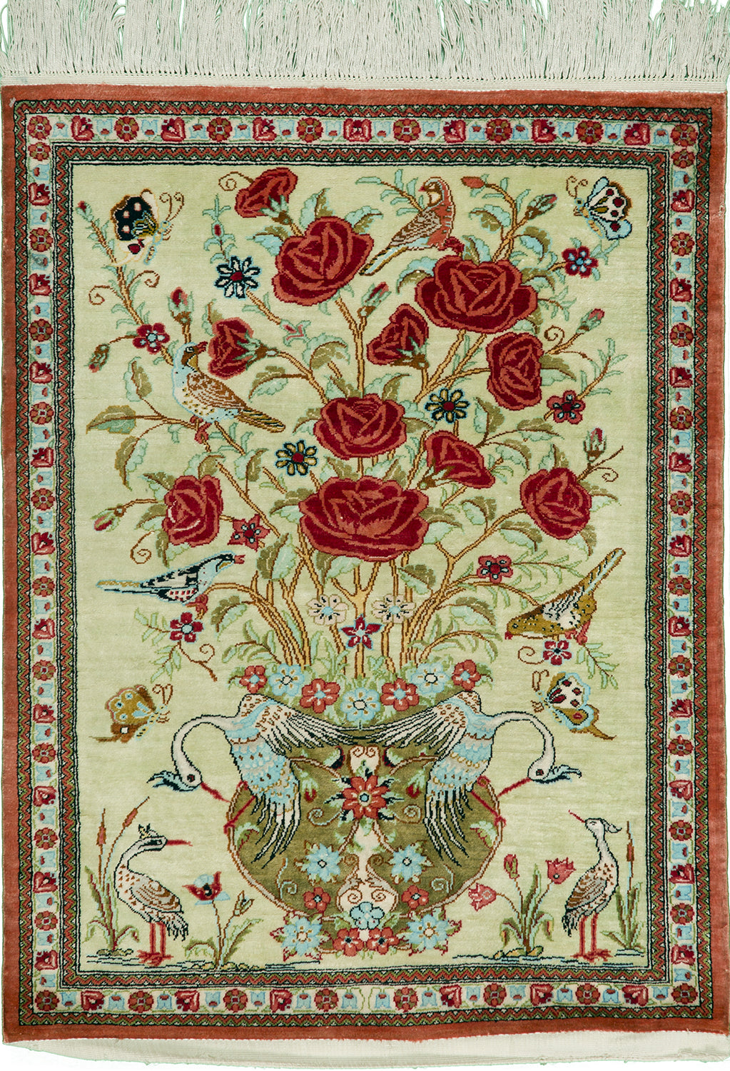 2'x3' Persian Traditional Silk (#182)