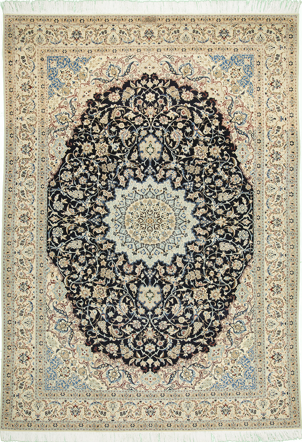 7'x10' Persian Traditional Wool & Silk (#1935-2)
