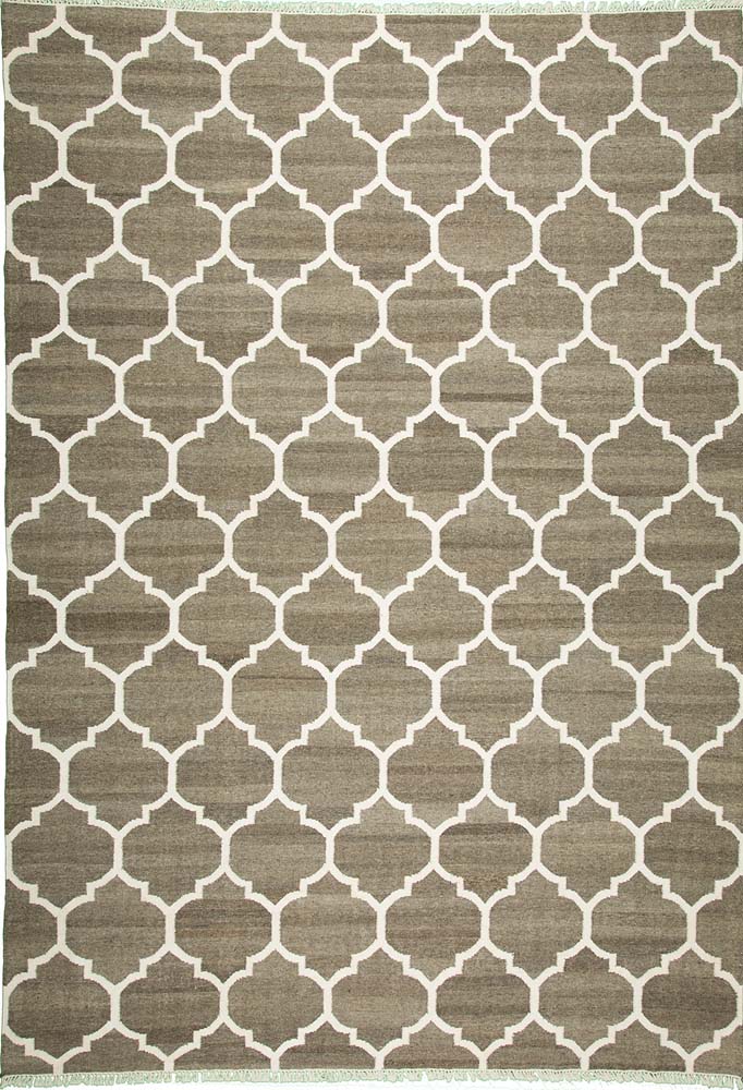 9'x12' Indian Modern Wool (#36580)