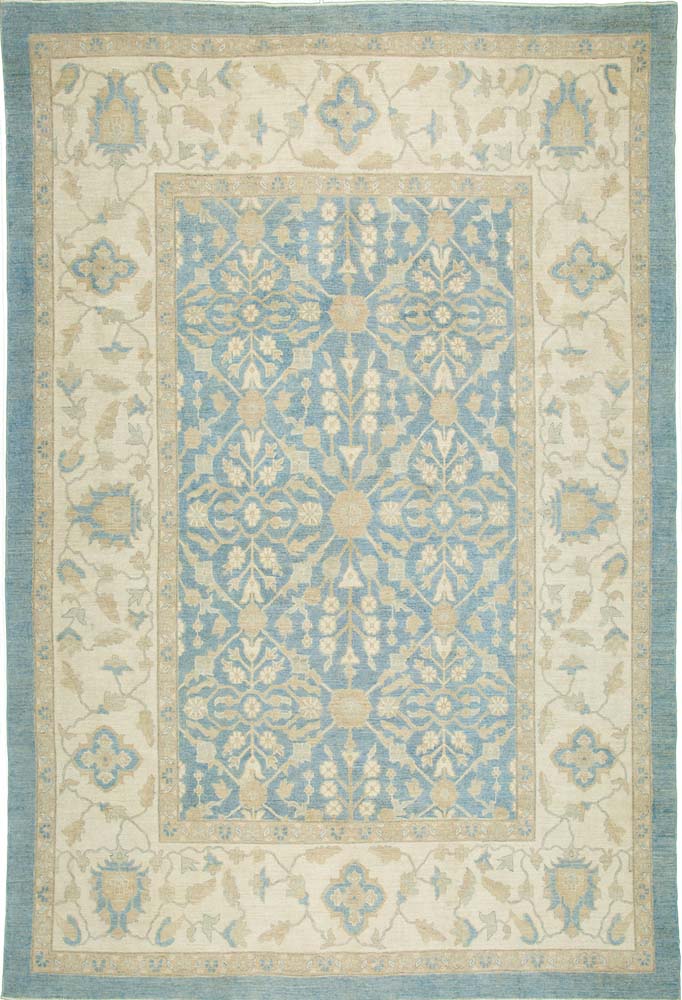 9'3"x12'1" Afghan Traditional Wool(#38942)