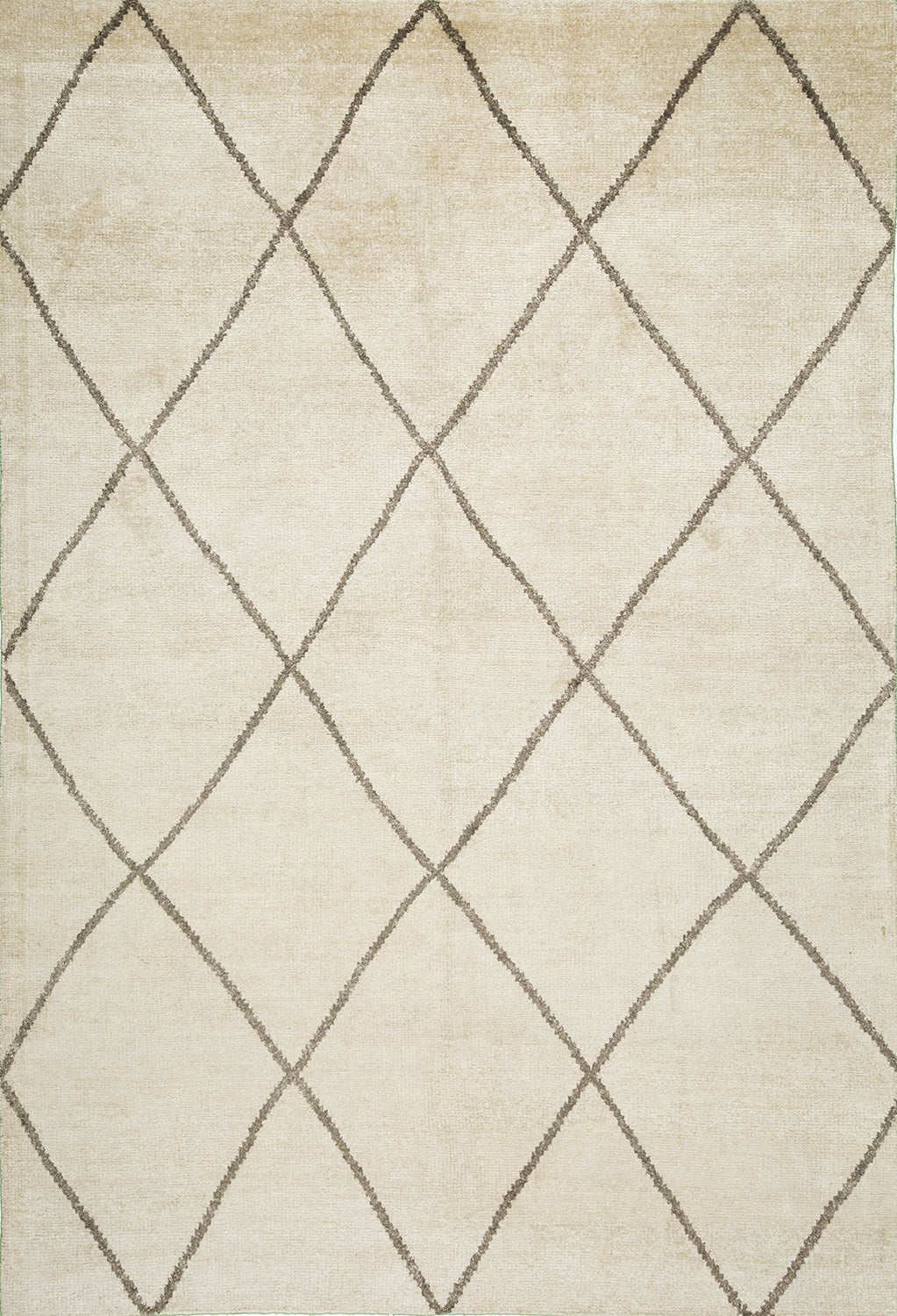6'x9'4" Indian Modern Wool (#39878)