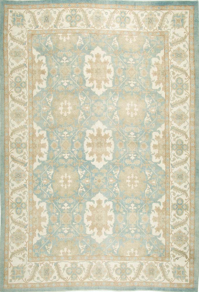 9'4"x12'7"Afghan Traditional Wool (#39931)