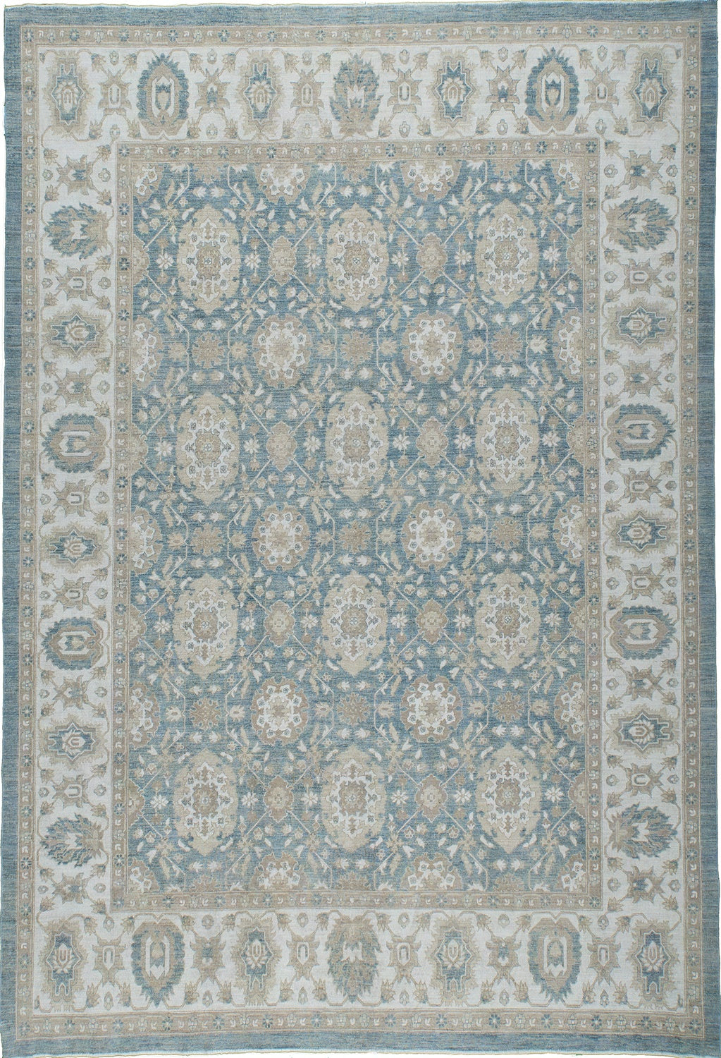 9x12 Afghan Traditional Wool (#40319)