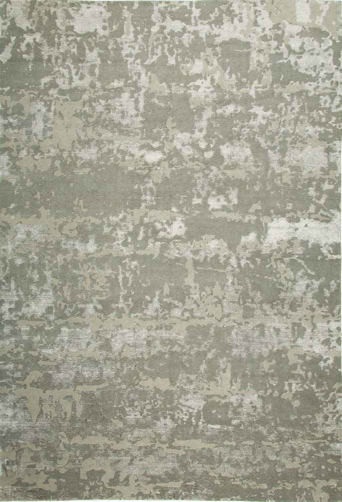 9'x12' Indian Modern Wool & Bamboo Silk (#41512)