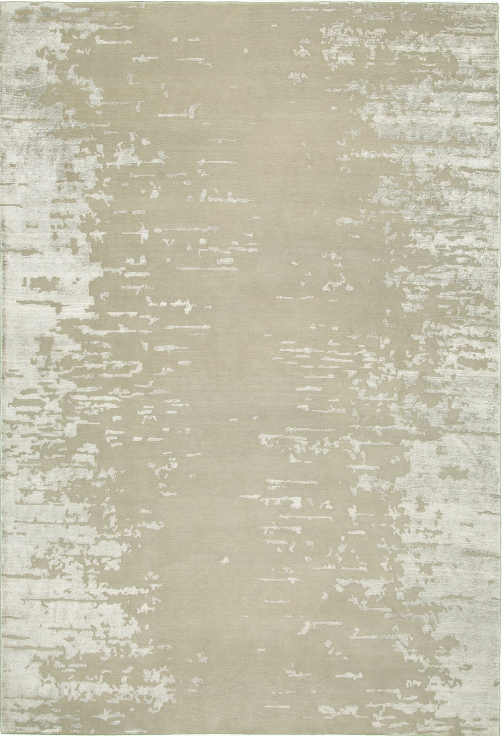 10'x14' Indian Modern Wool & Silk (#42491)