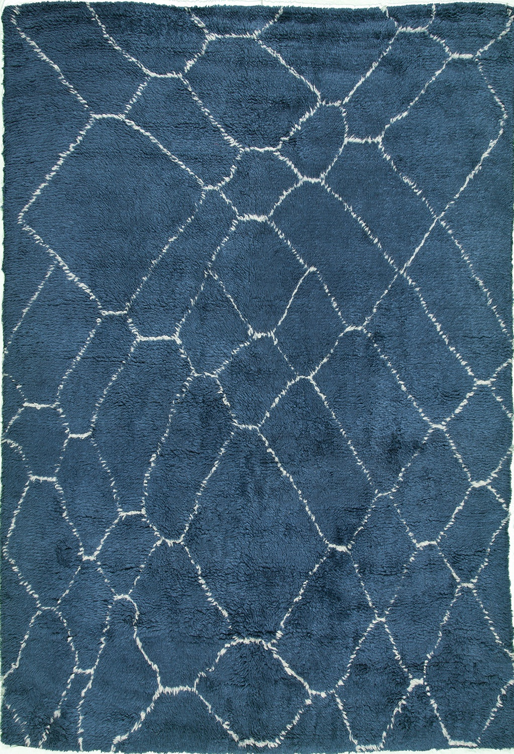 8'x10' Indian Modern Moroccan Wool (#43620)