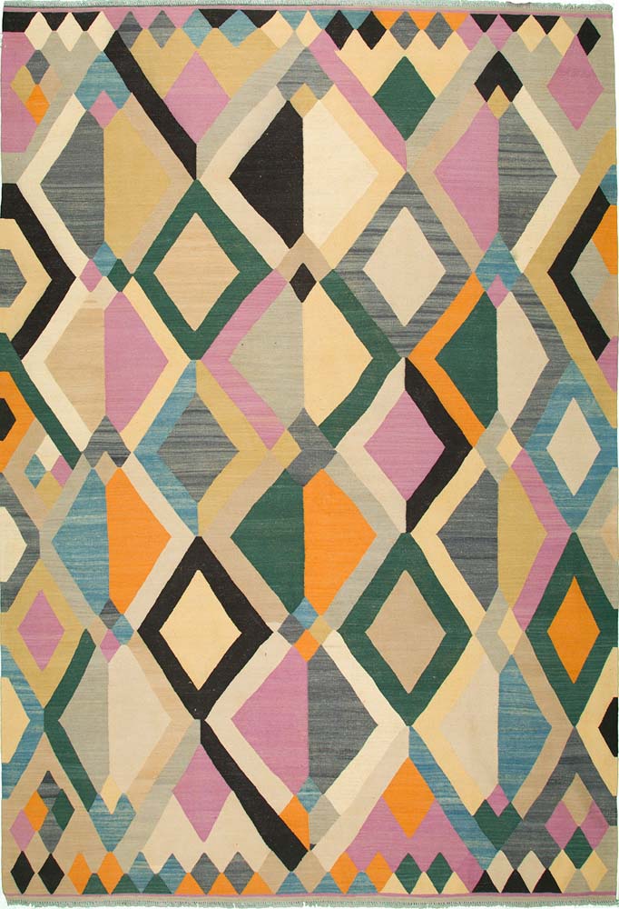 9'5"x12' Afghan Kilim Wool (#4455)
