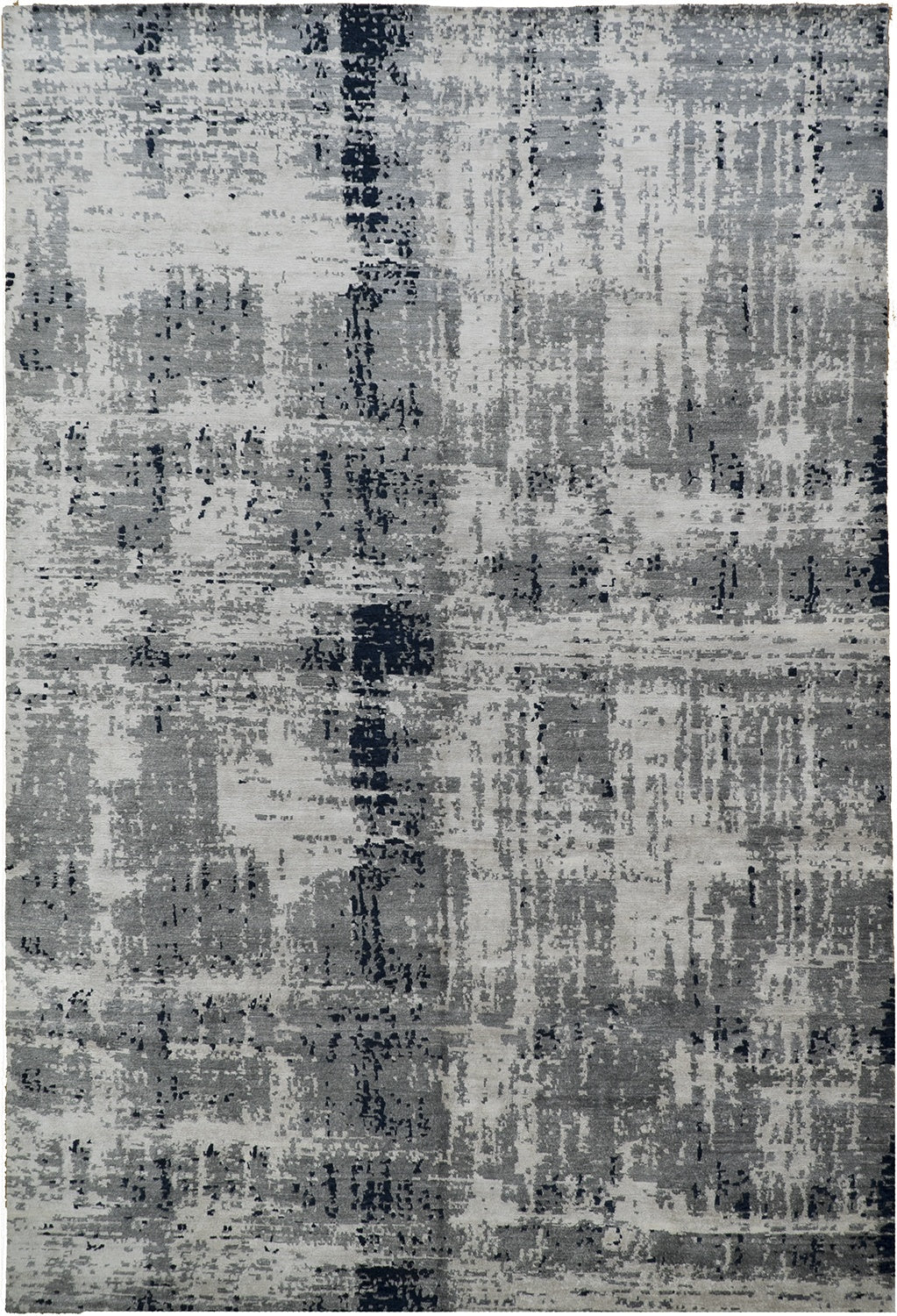 10x14 india modern wool & Silk (#47959)