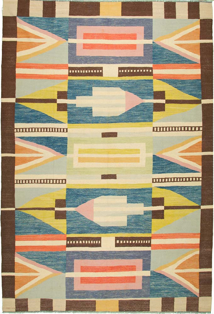 9'x12' Afghan Kilim Wool (#4895)