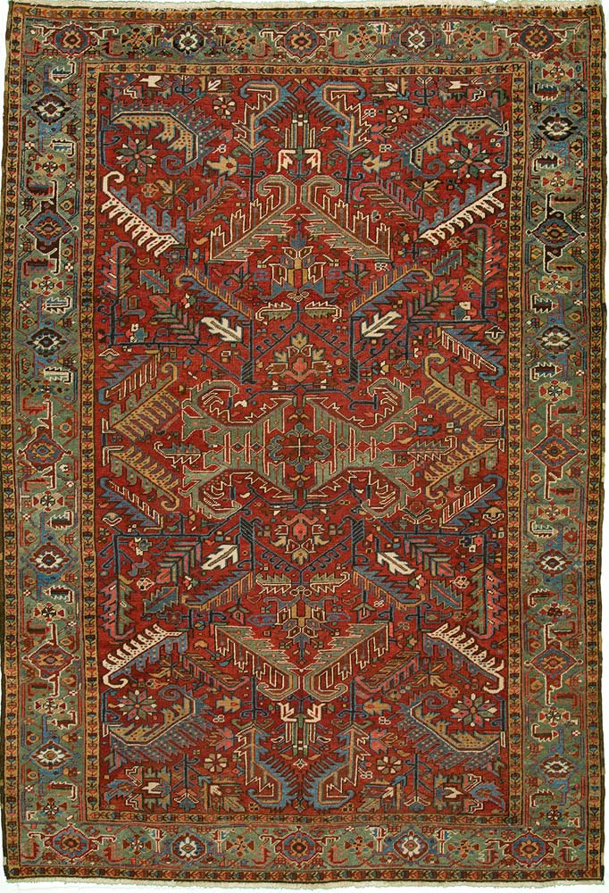 8'x10' Persian Vintage Wool (#5424)