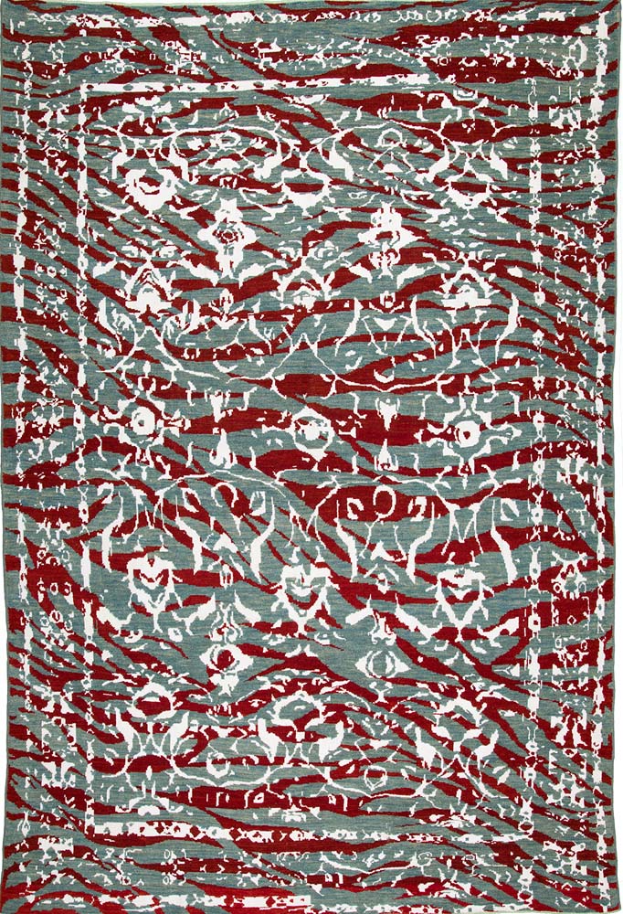 8'10"X11'6" Persian Modern Wool (#102077)