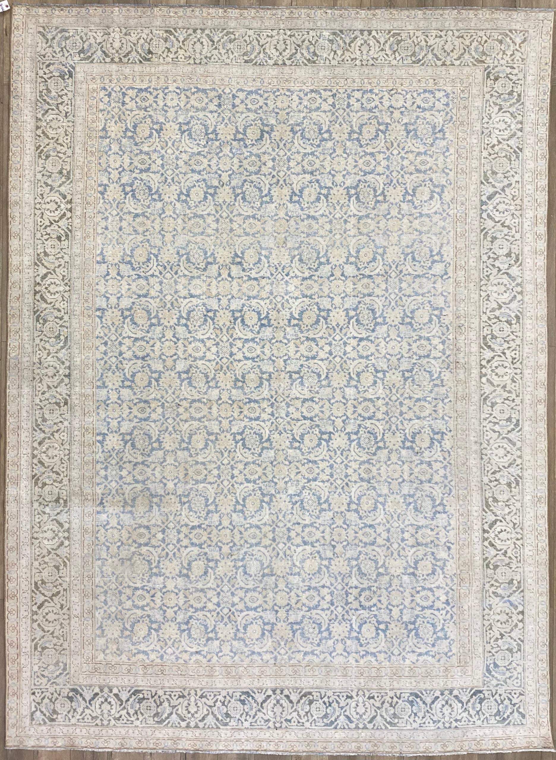 8’3”x11’7” Persian Tabriz Vintage Wool (#9677)