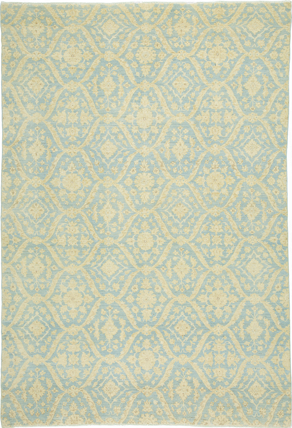 6'x9' Afghan Transitional Wool (#8081)