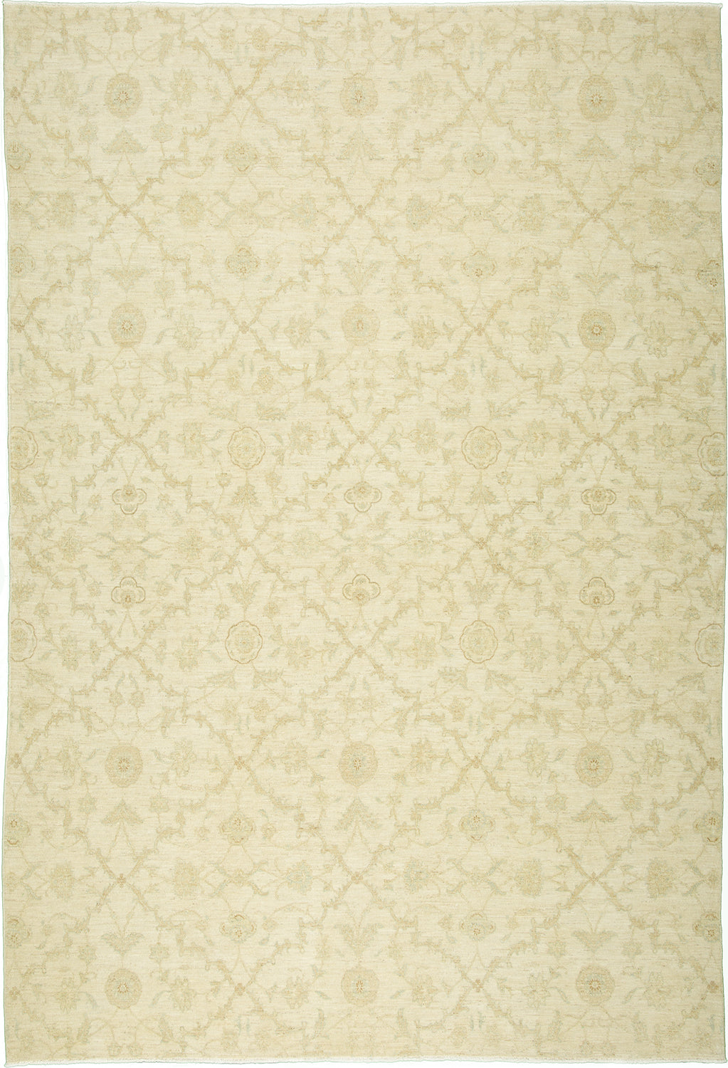 8'1"x10'2" Afghan Traditional Wool (#8083)