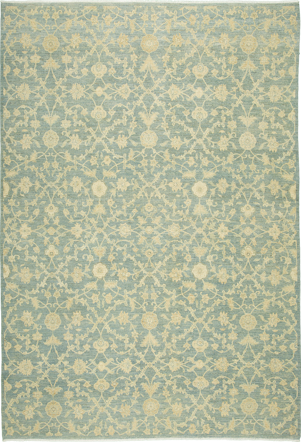 8'1"x9'10" Afghan Traditional Wool (#8089)