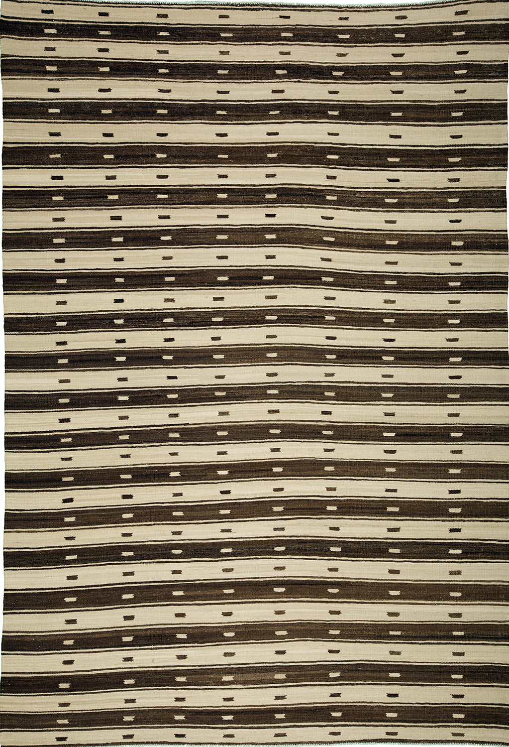 6'2"x9'7" Afghan Modern Wool (#8254)