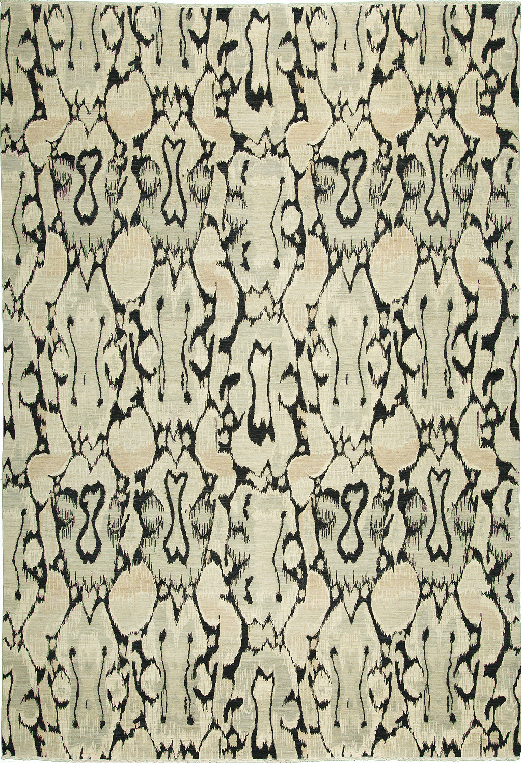 8'x10' Afghan Traditional Wool (#8350)