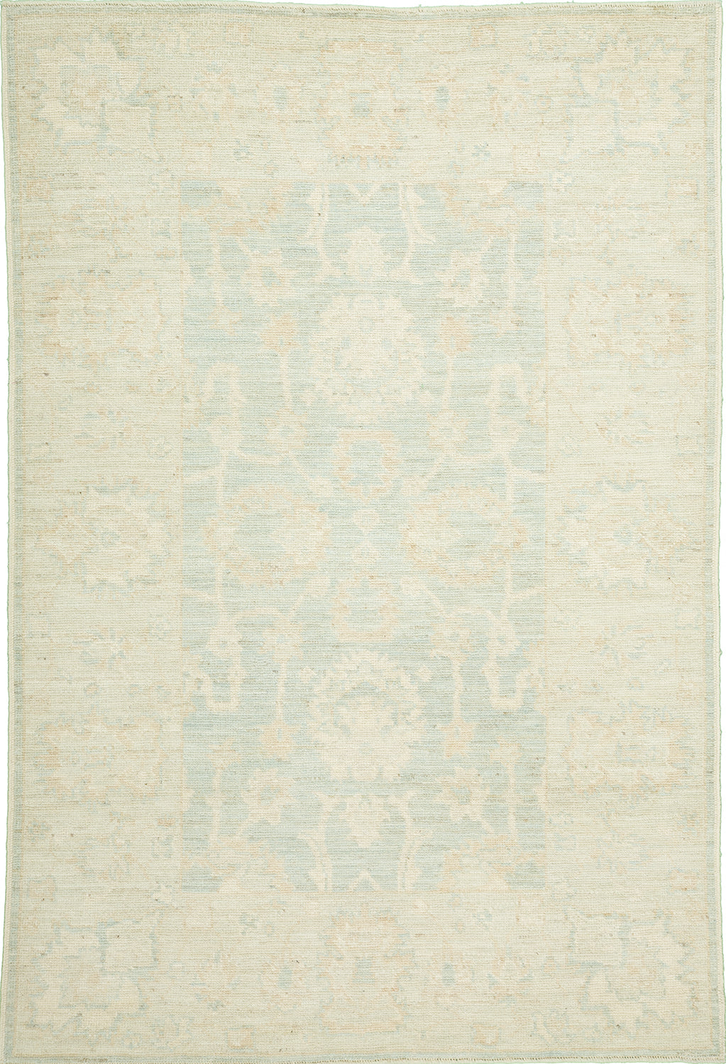 4'x6' Pakistan Oushak Design Wool (#8366)