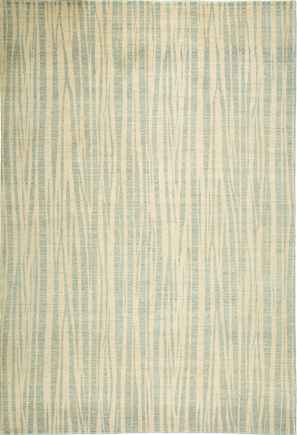 8'x10' Afghan Modern Wool (#8410)