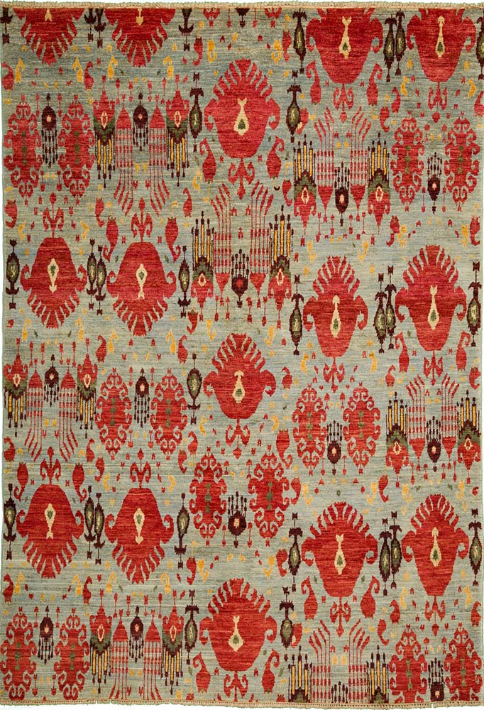 5'x7' Afghan Traditional Wool (#8496)