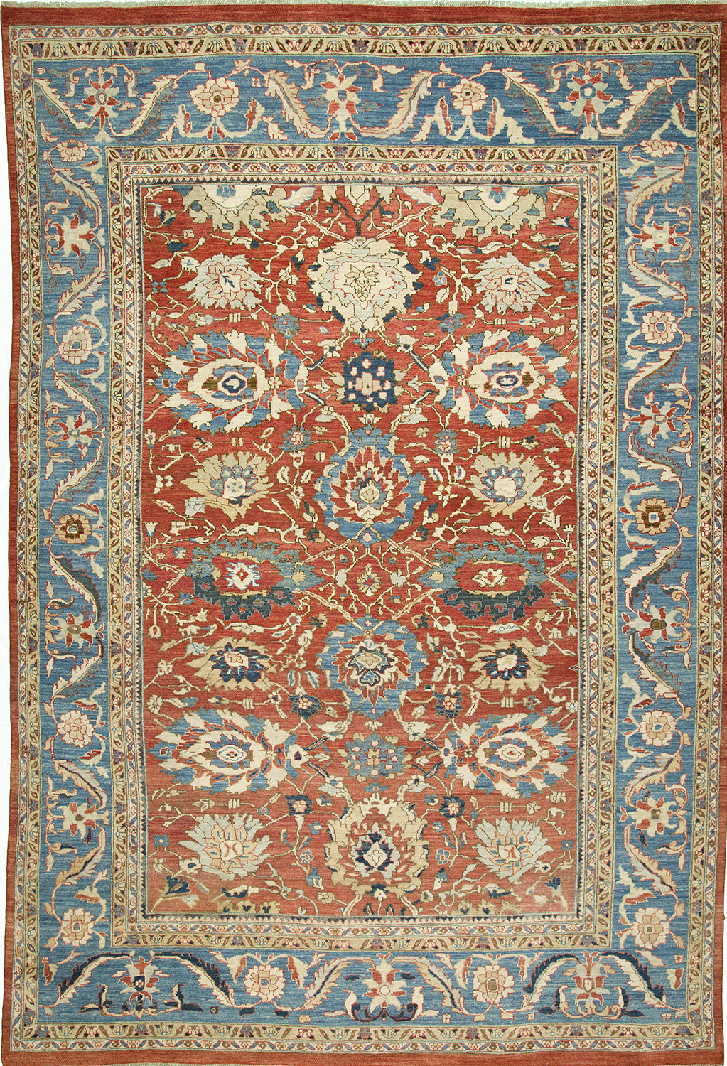 9'7"X13'9" Afghan Traditional Wool (#8752)