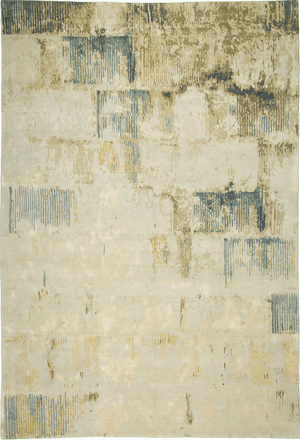 9'x12' Nepal Modern Wool & Silk (#8928)