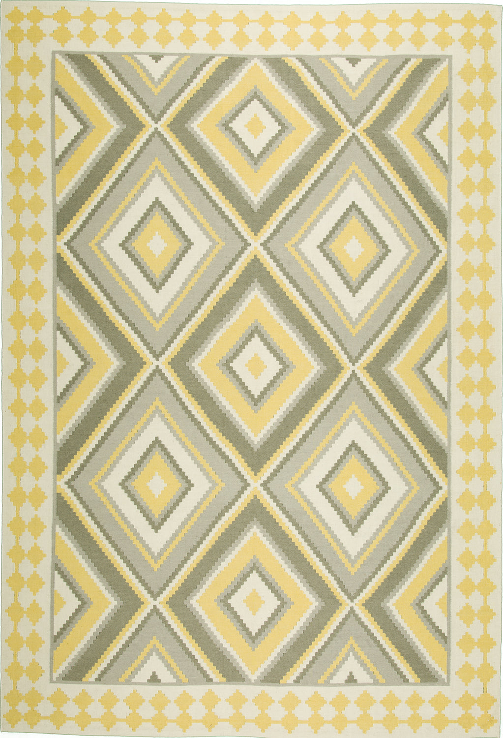 8'x10' Indian Kilim Wool (#8964)