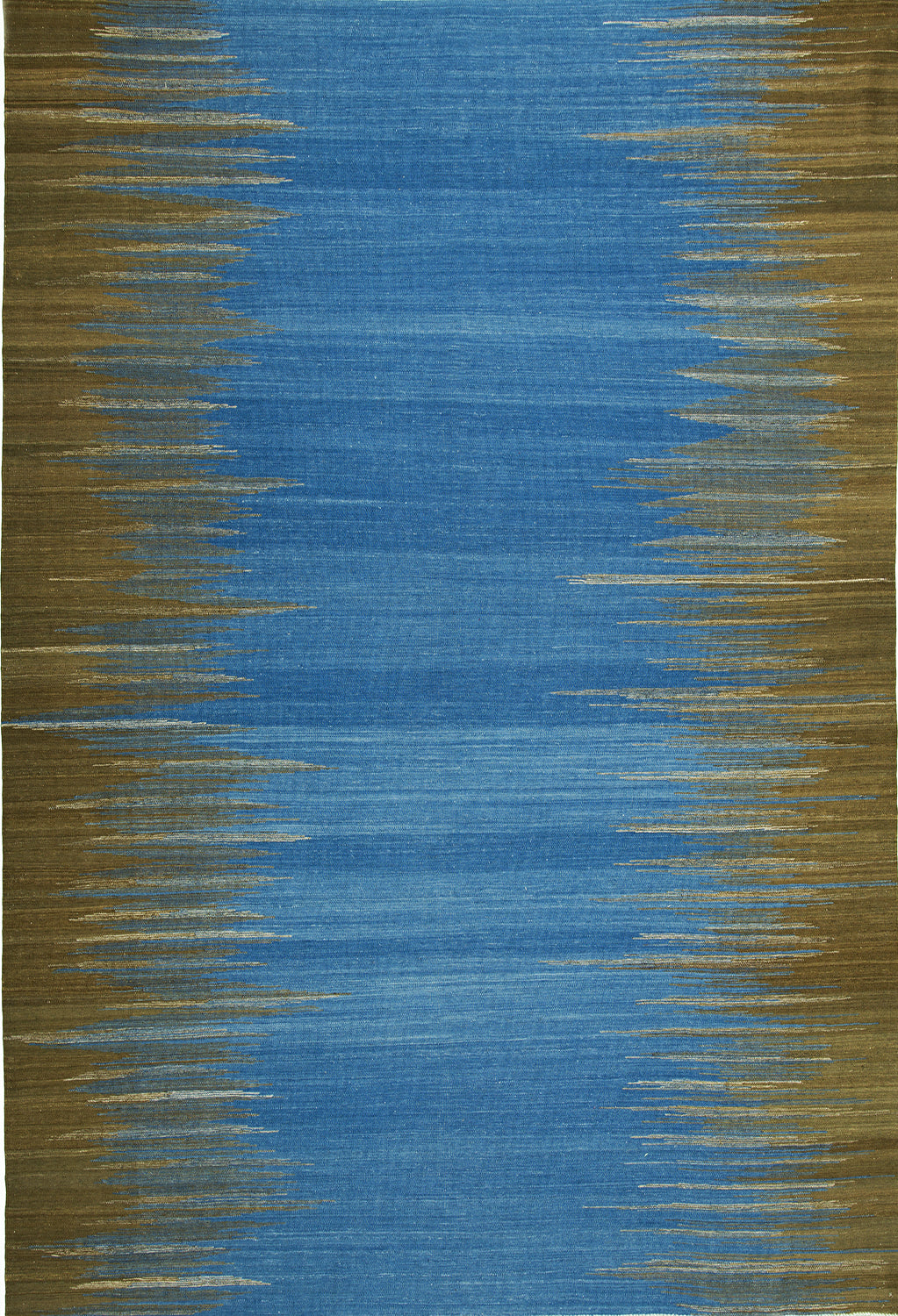 8'x10' Afghan Modern Wool (#8989)