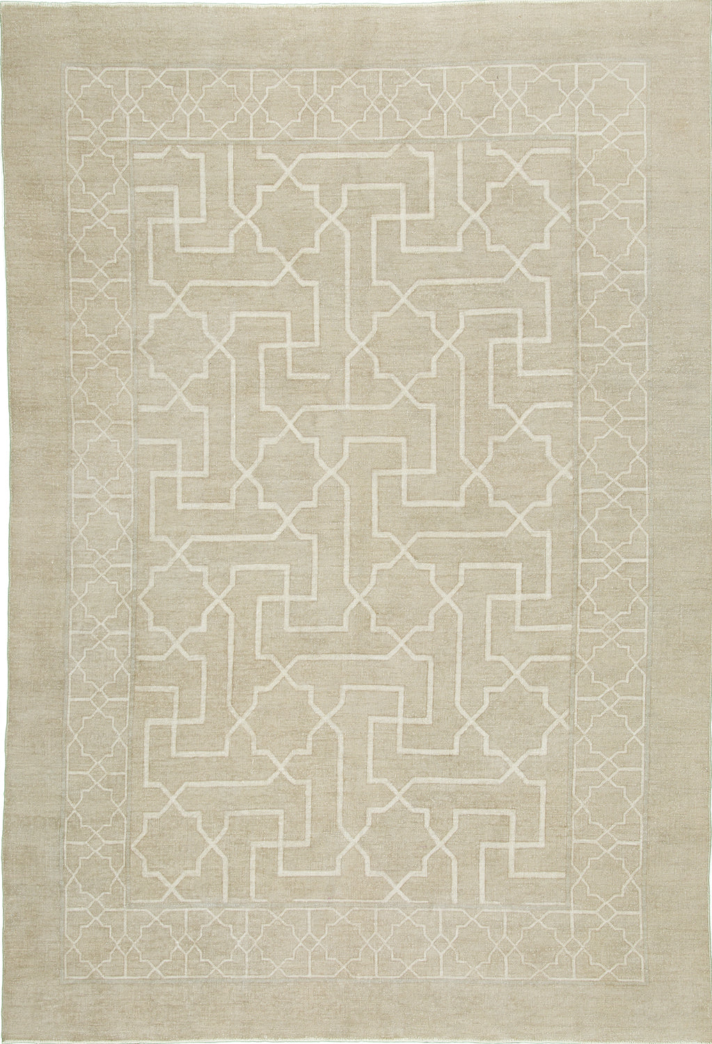 6'x8'10" Afghan Traditional Wool (#9008)