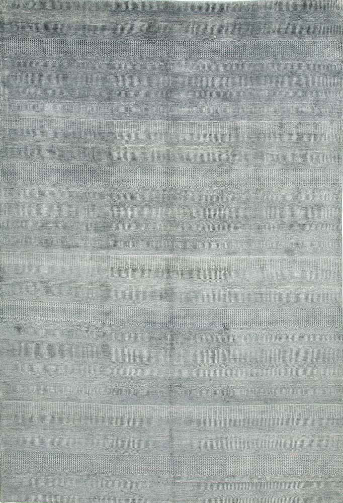 9'x12'  Indian Modern Wool & Silk (#9025)