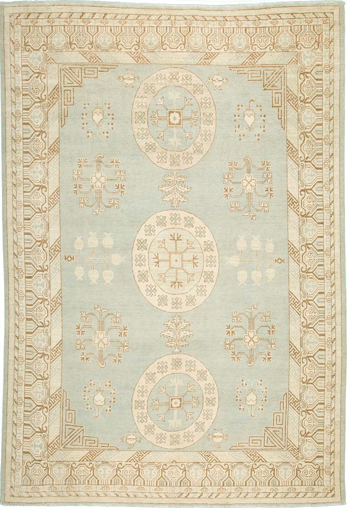 8'X9'6" Afghan Traditional Wool (#9026)