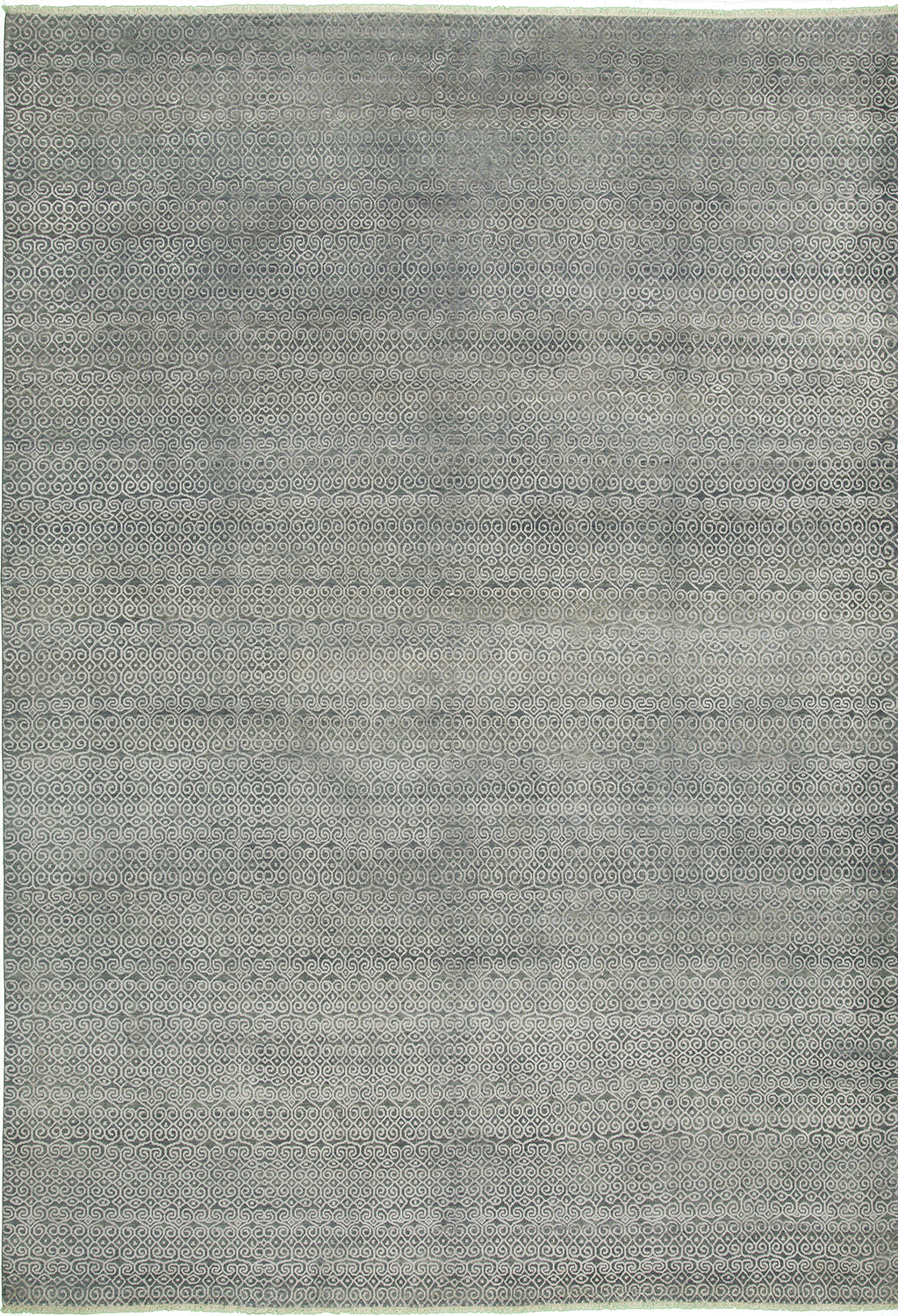 8'x10' Indian Modern Bamboo Silk (#9134)