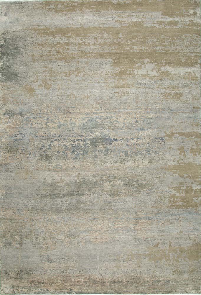 9'x12' India Natural Wool & Silk (#9147)