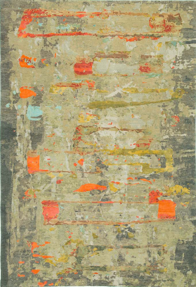 5'x7' Nepal Modern Wool & Silk (#9184)