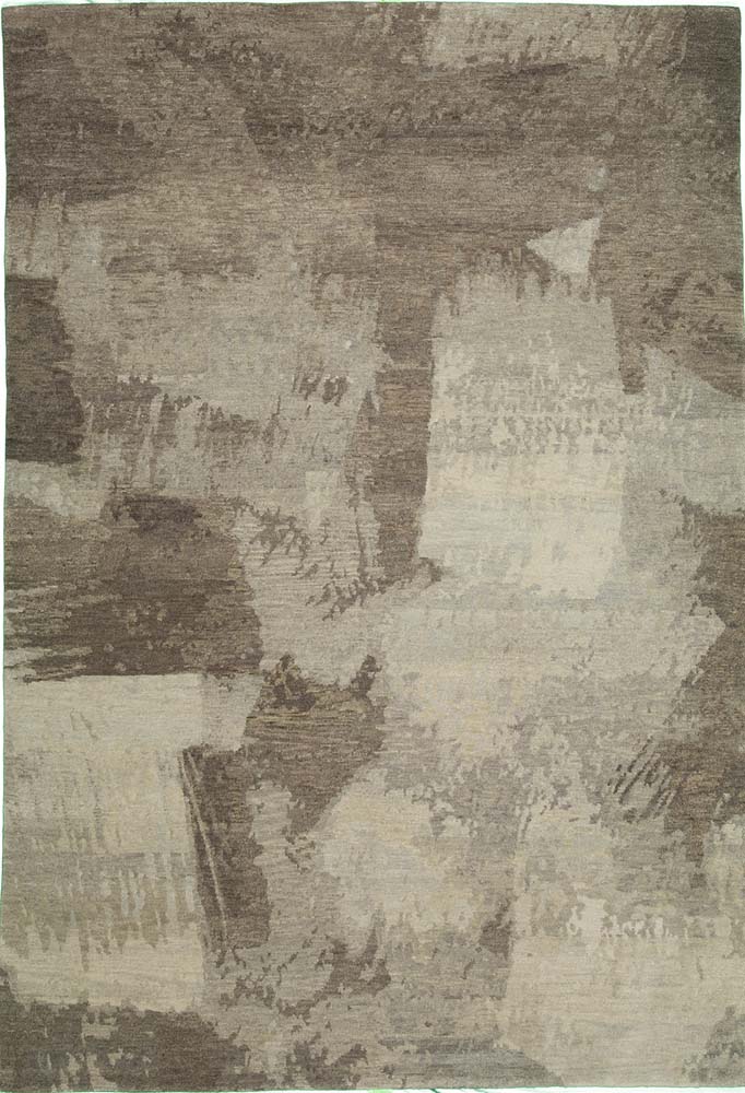 5'x7' Nepal Modern Wool & Silk (#9185)