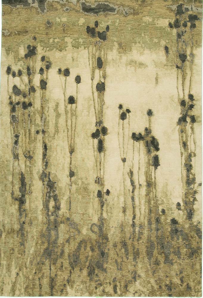 5'x7' Nepal Modern Wool & Silk (#9193)