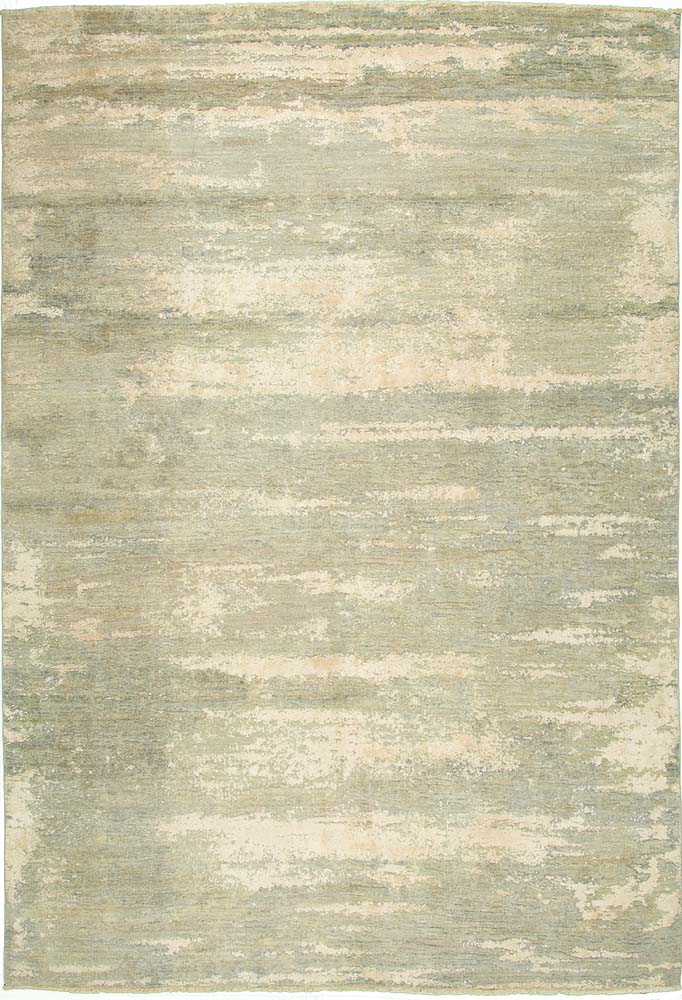 8'x10' Afghanistan Modern Wool & Silk (#9216)