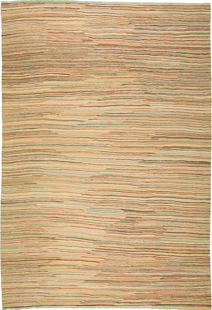 8'x9'7" Afghan Modern Kilim Wool (#9223)