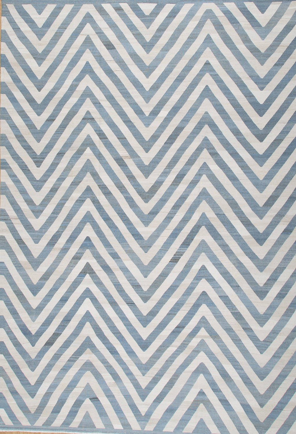 9.3X12.2 AFGHAN KILIM WOOL(#9473)