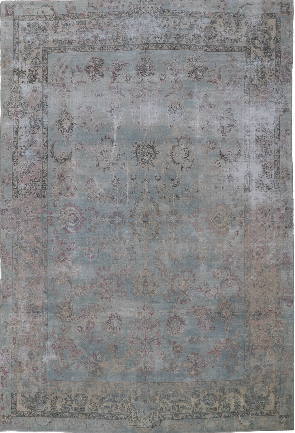 8.8x12 persian vintage wool (#9591)