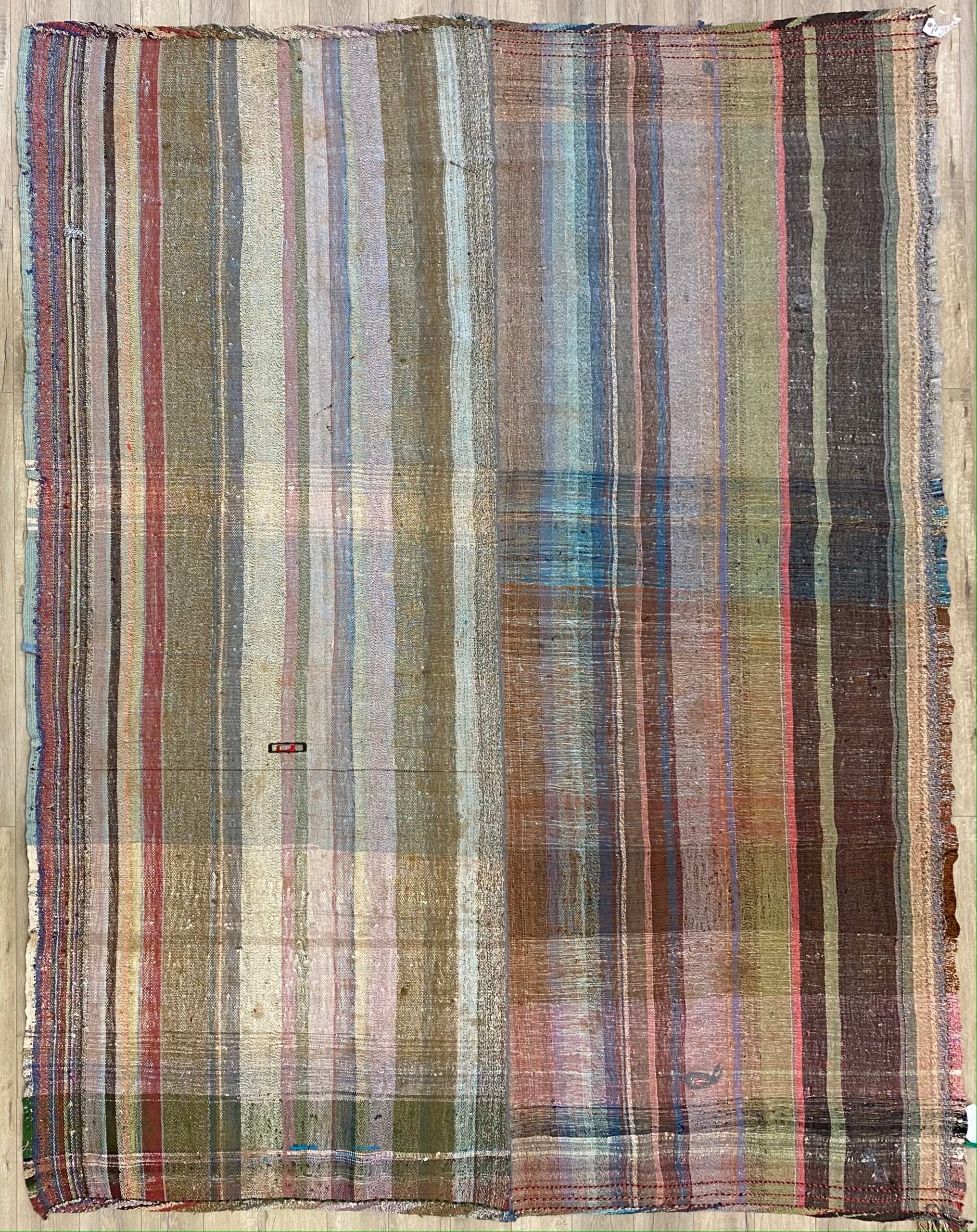 8’7”x11’2” Persian Kilim Wool (#69697)