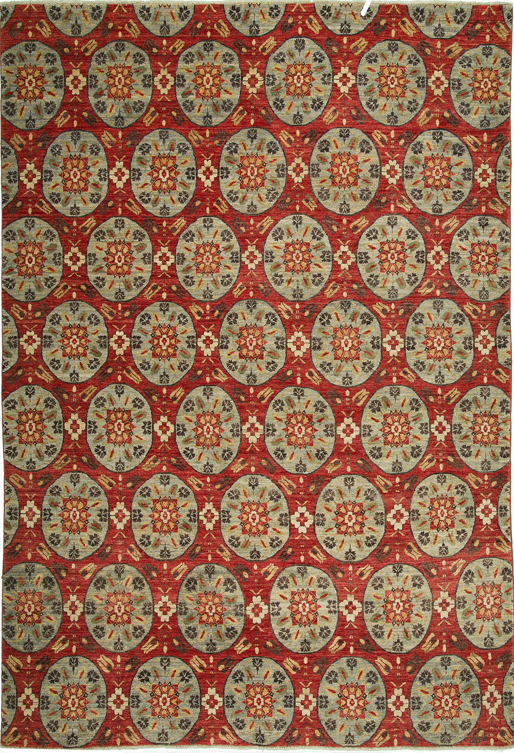 8'1"x10'1" Afghan Traditional Wool (#8499)