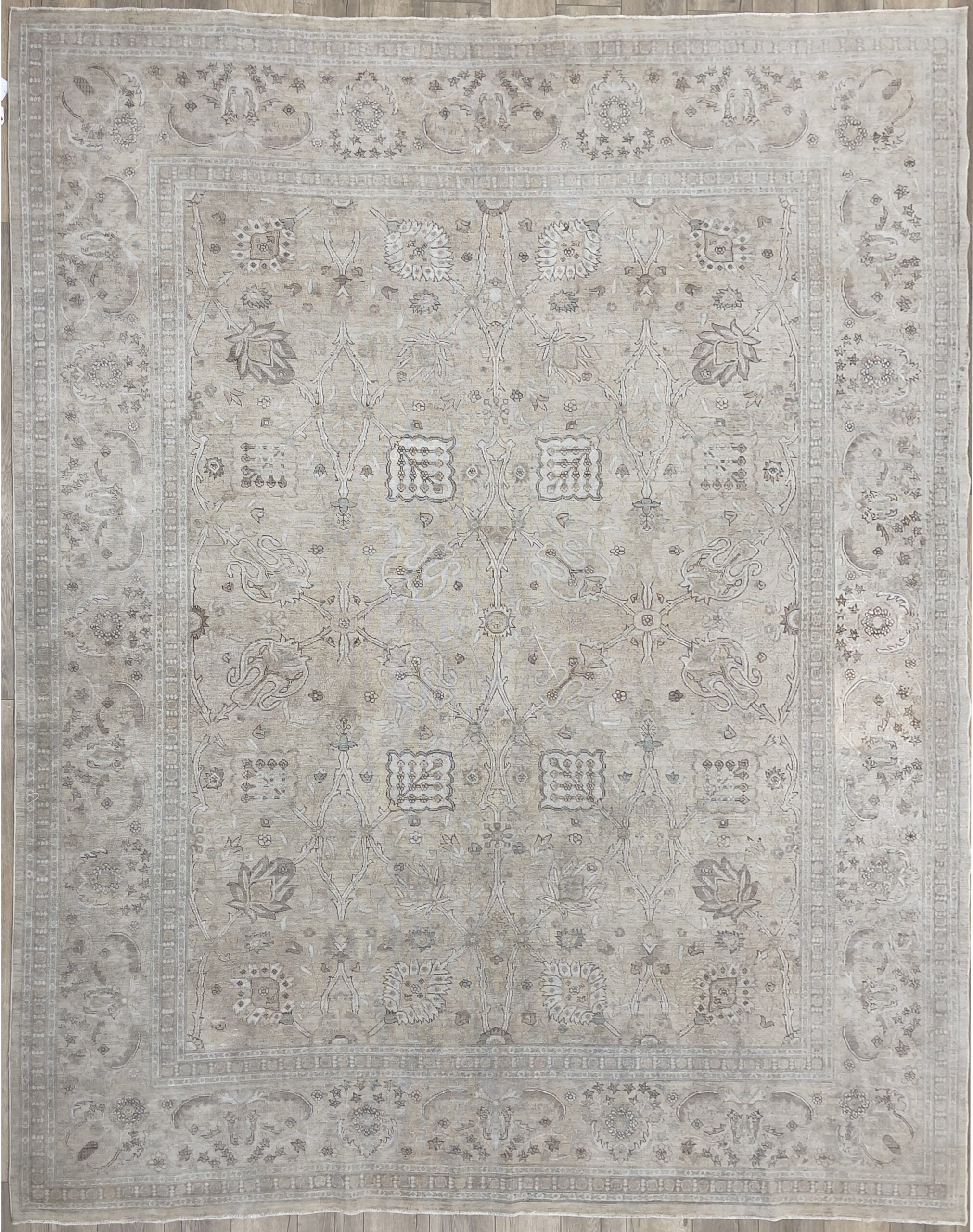 8'0"x10'0" Transitional Afghan Wool (#52445)