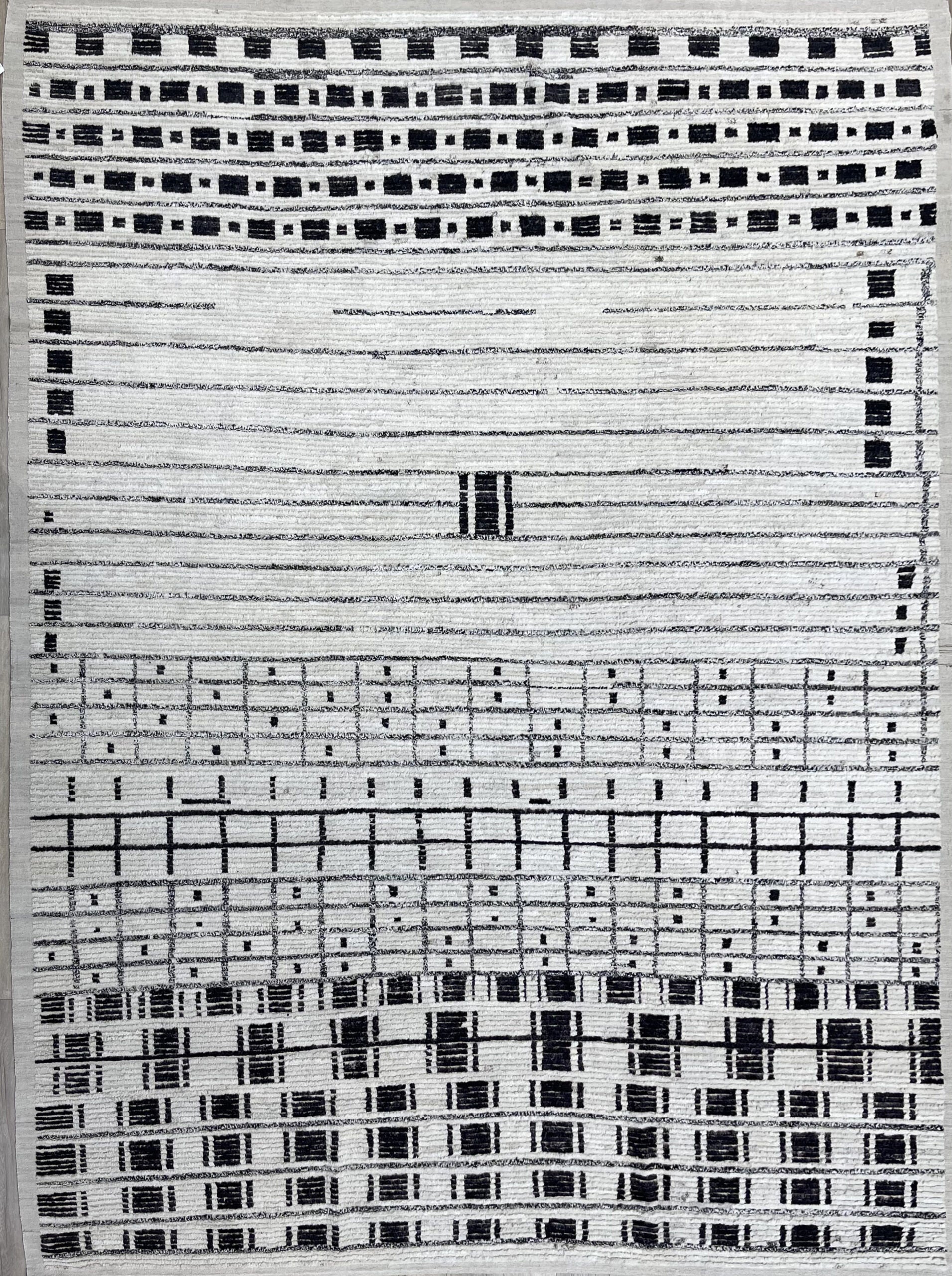 10’1″X13’4″ AFGHAN MOROCCO WOOL (#16905)