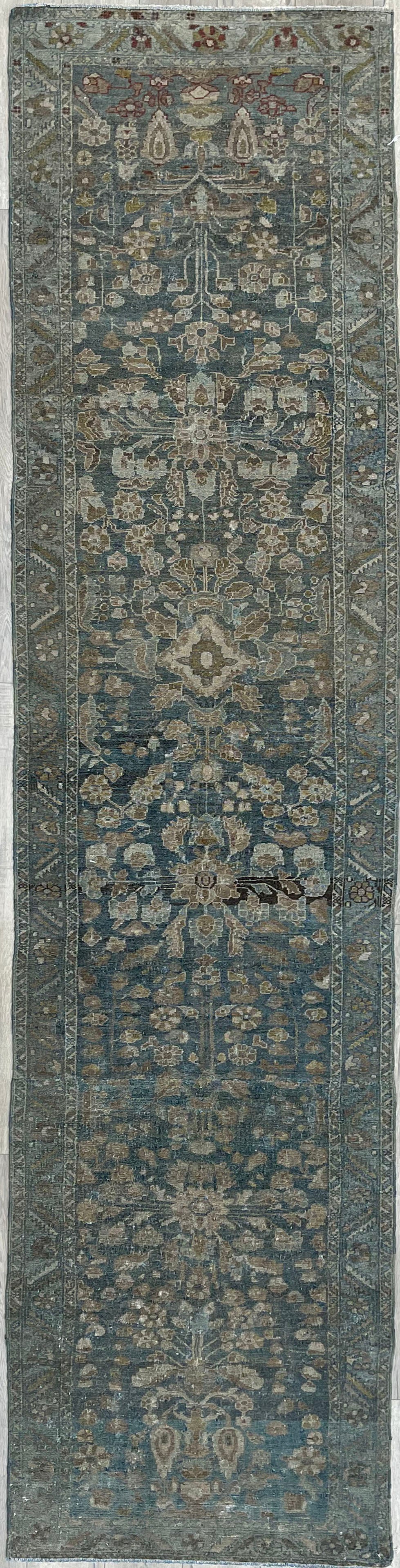 2'9"x13'1" Vintage Persian Malayer Wool Runner (#10025)