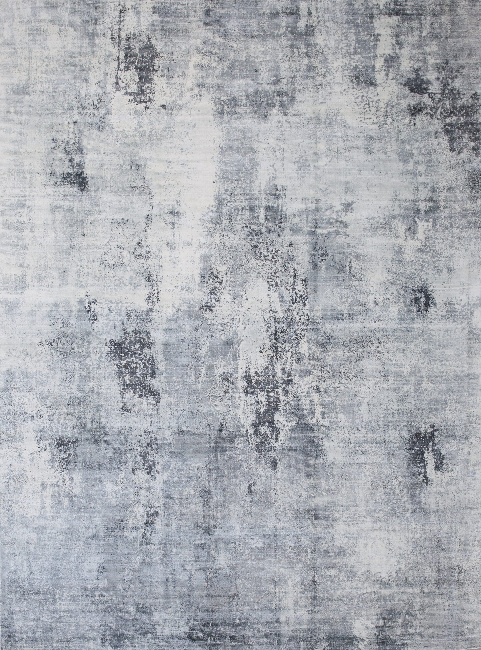 Indian Pitchstone Gray Silver Bamboo Silk