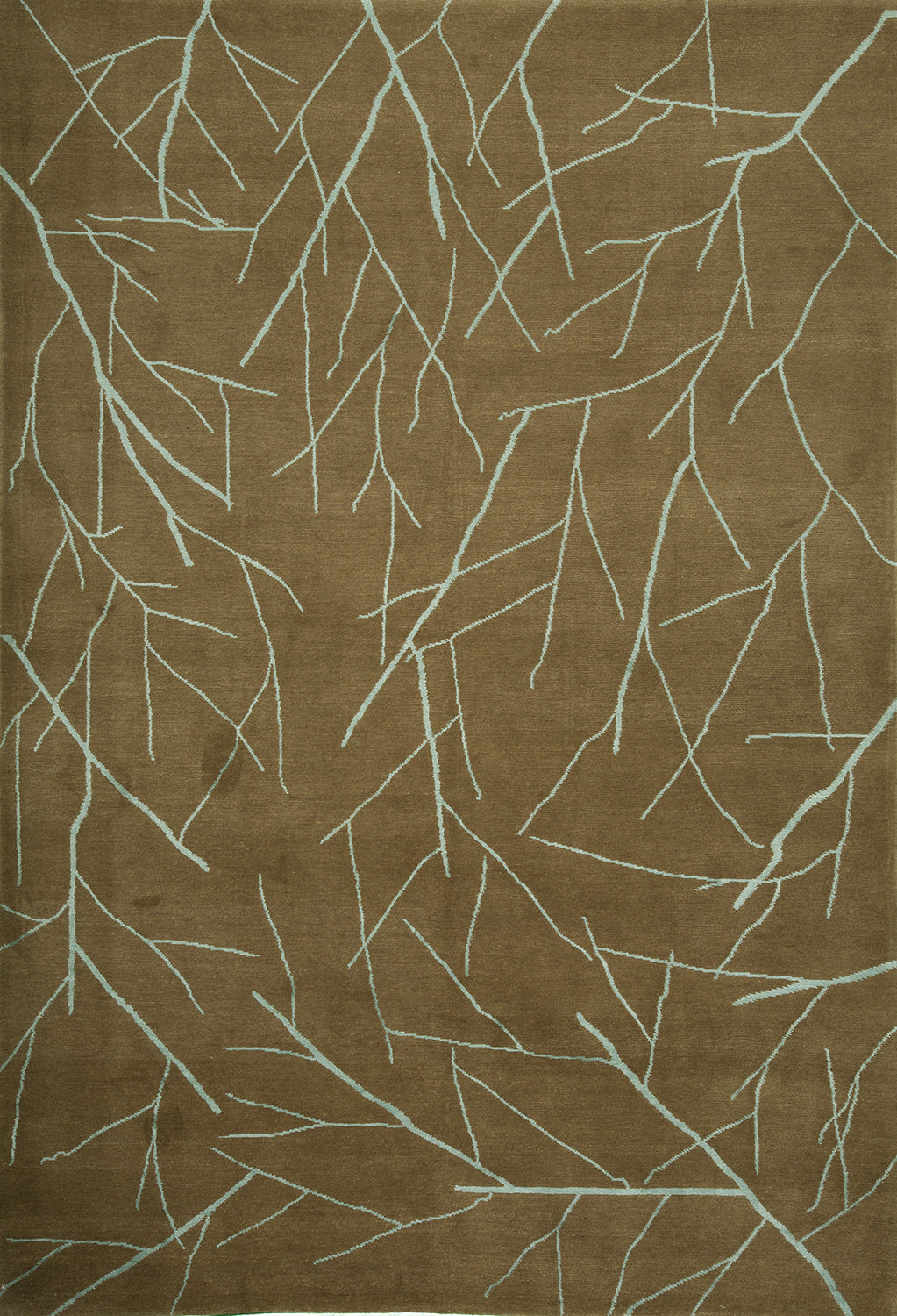 6'x9' Nepal Modern Wool & Silk (#m100)